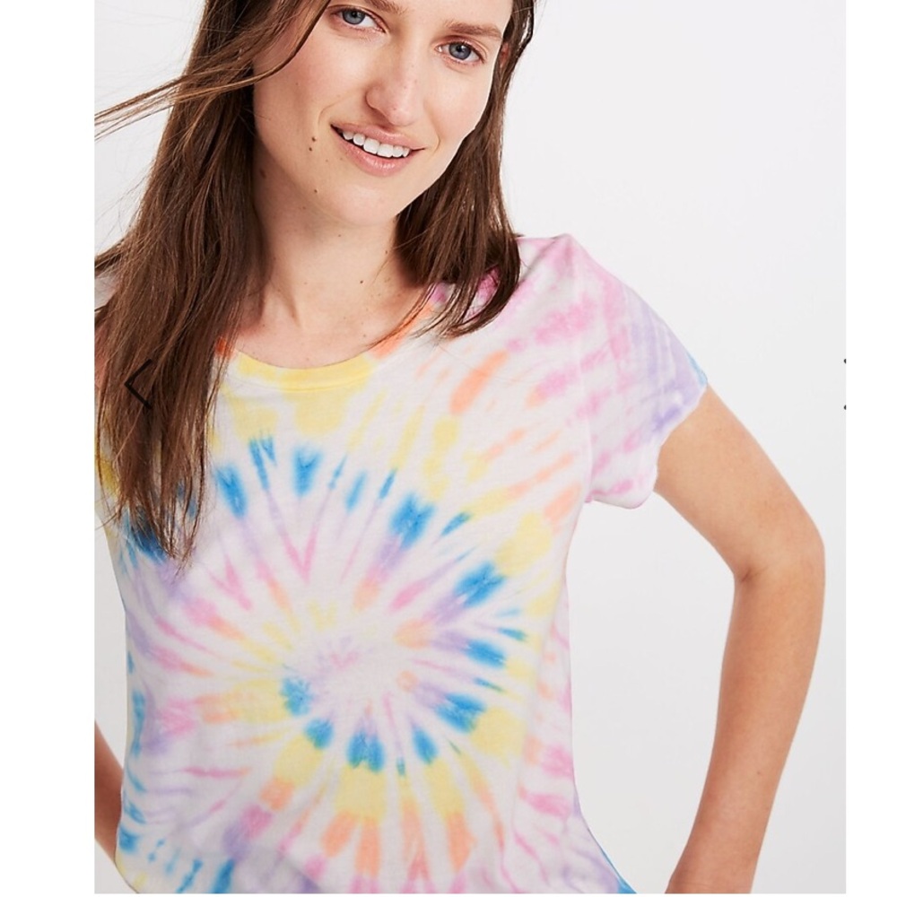 Madewell Rivet&Thread Tie-Dye Vintage Shrunken Tee
